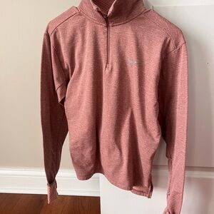 Nike women’s Pink Dri-FIT Running Top size medium